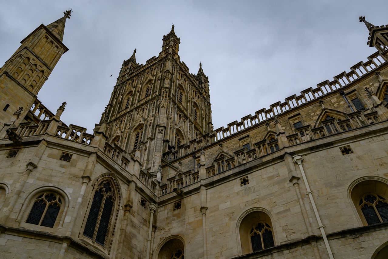 View of gloucester cathedral